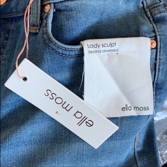 NWT ANTHRO ELLA MOSS High Rise Boot Cut Jeans Sz 26 - Picture 6 of 7